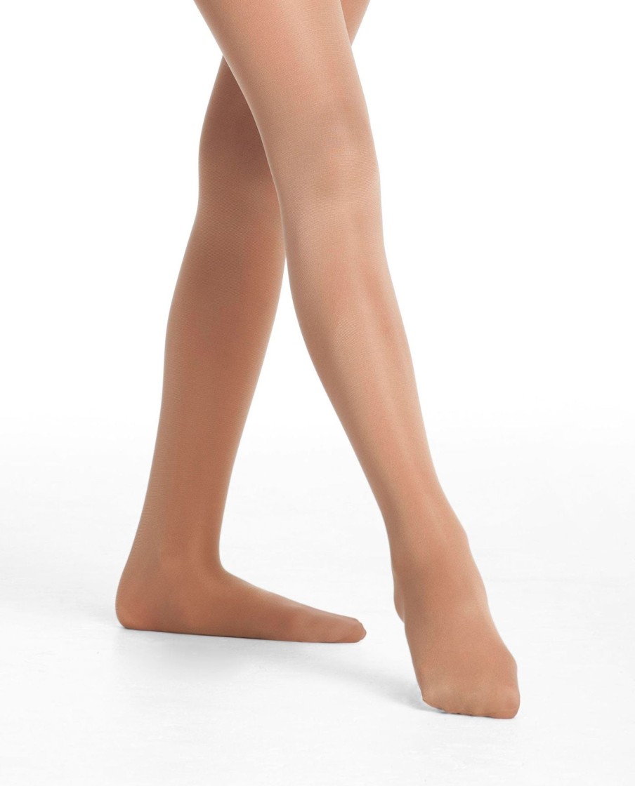 Girls DANSKIN | Girl'S 703 Basic Footed Tight