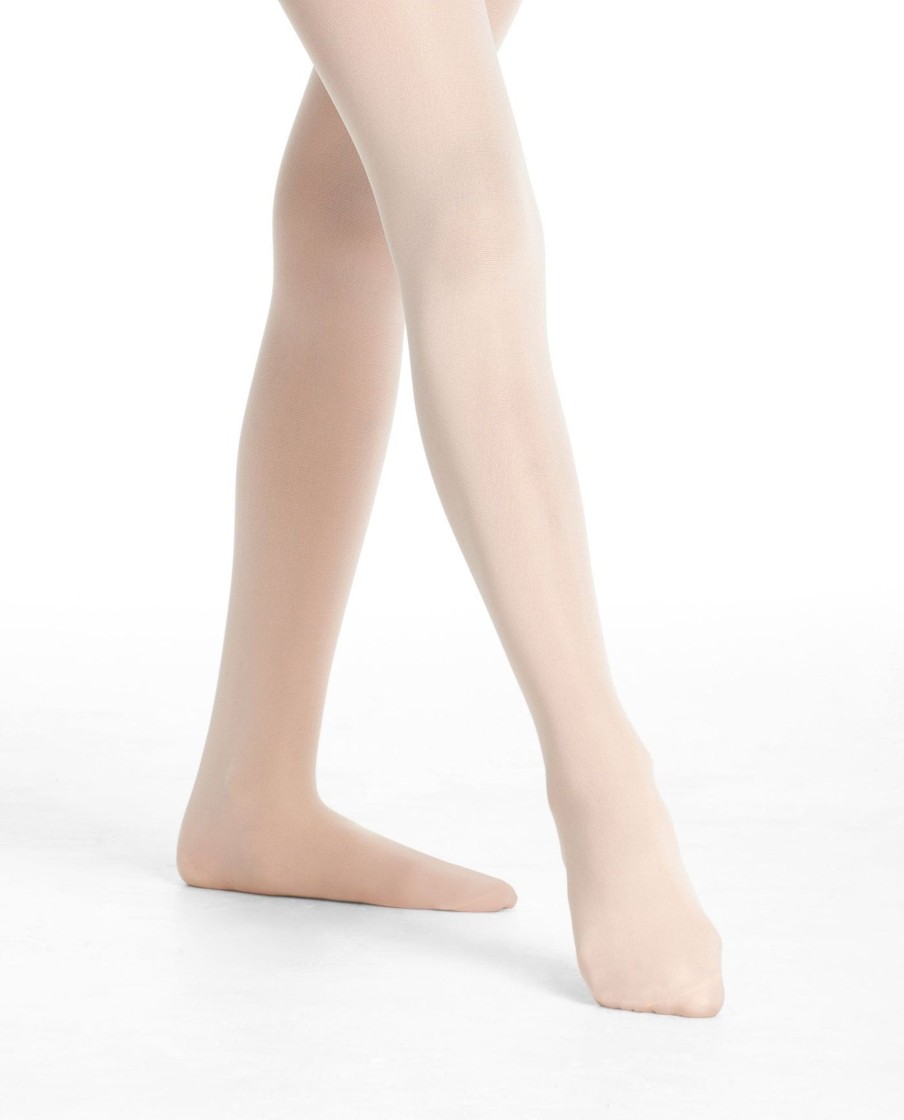 Girls DANSKIN | Girl'S 703 Basic Footed Tight