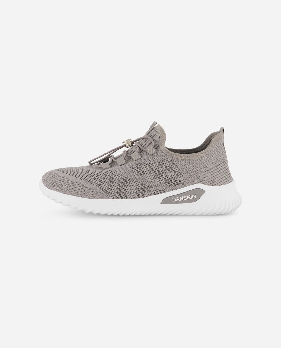 Footwear DANSKIN Shoes | Happiness Lace Up Sneaker Grey