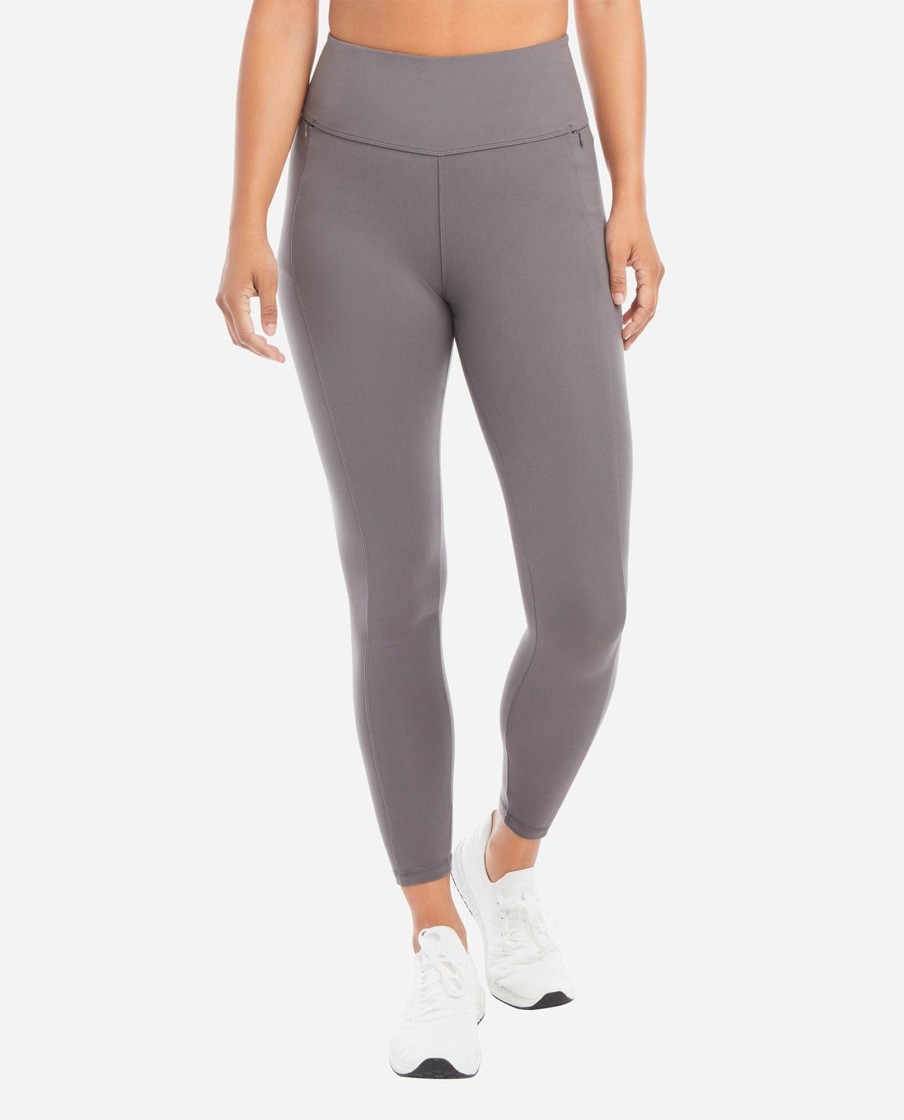 Women DANSKIN Leggings | 7/8 Zip Pocket Legging