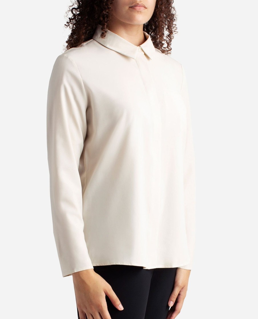 Women DANSKIN | Button Up Top