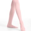 Girls DANSKIN | Girl'S 727 Faux Backseam Convertible Tight Ballet Pink