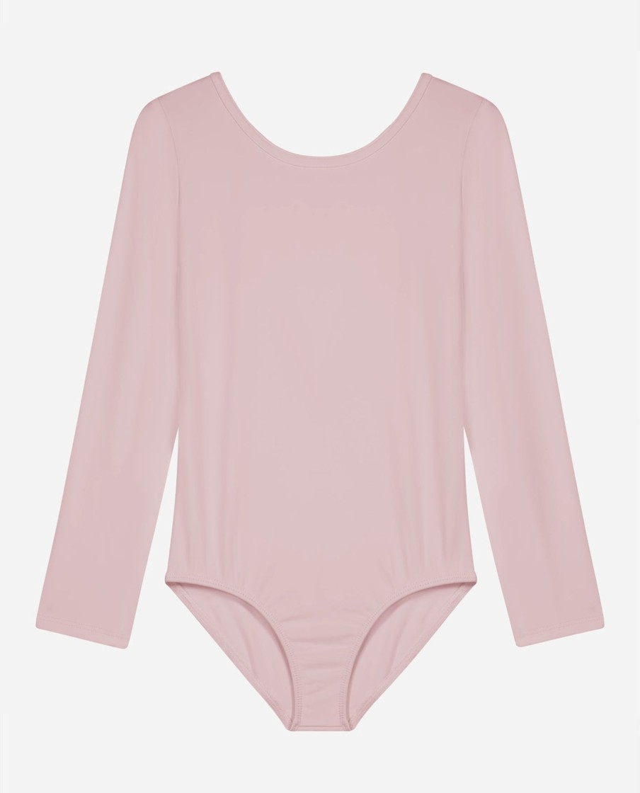 Girls DANSKIN | Girls Basic Long Sleeve Dance Leotard