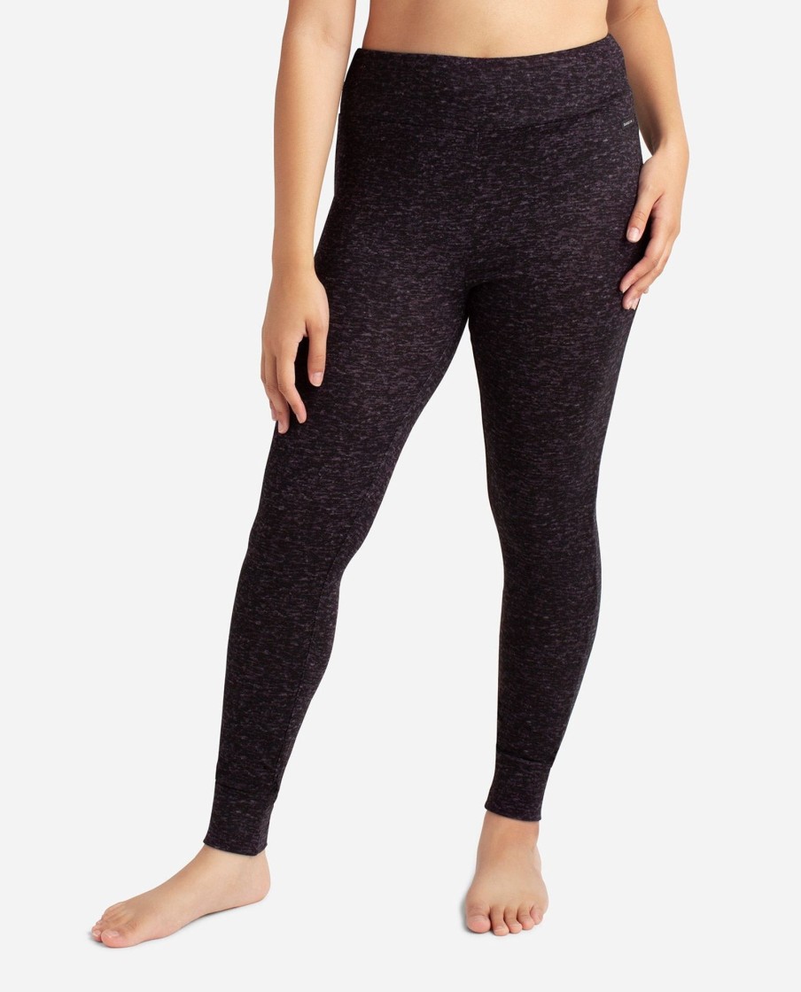 Women DANSKIN | 2-Pack Hacci Layering Leggings Black Heather Multi