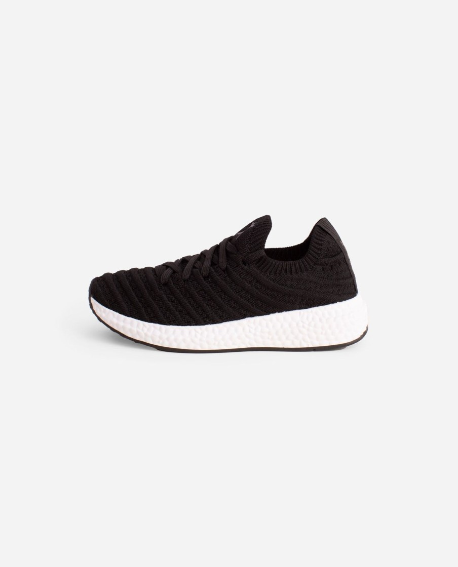 Footwear DANSKIN | Girls Bloom Lace Up Sneaker Black