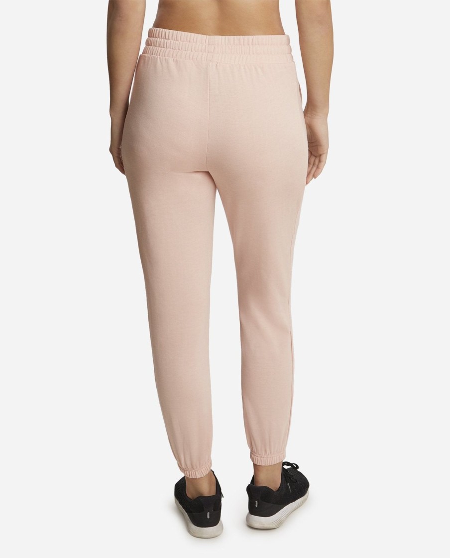 Women DANSKIN Pants | Textured Side Panel Jogger