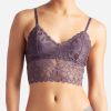 Women DANSKIN | 2-Pack Longline Lace Bralette Night Mauve/Washed Silk