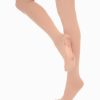 Women DANSKIN Tights | 704 Ultradurable Over-The-Boot Skate Tight Light Toast