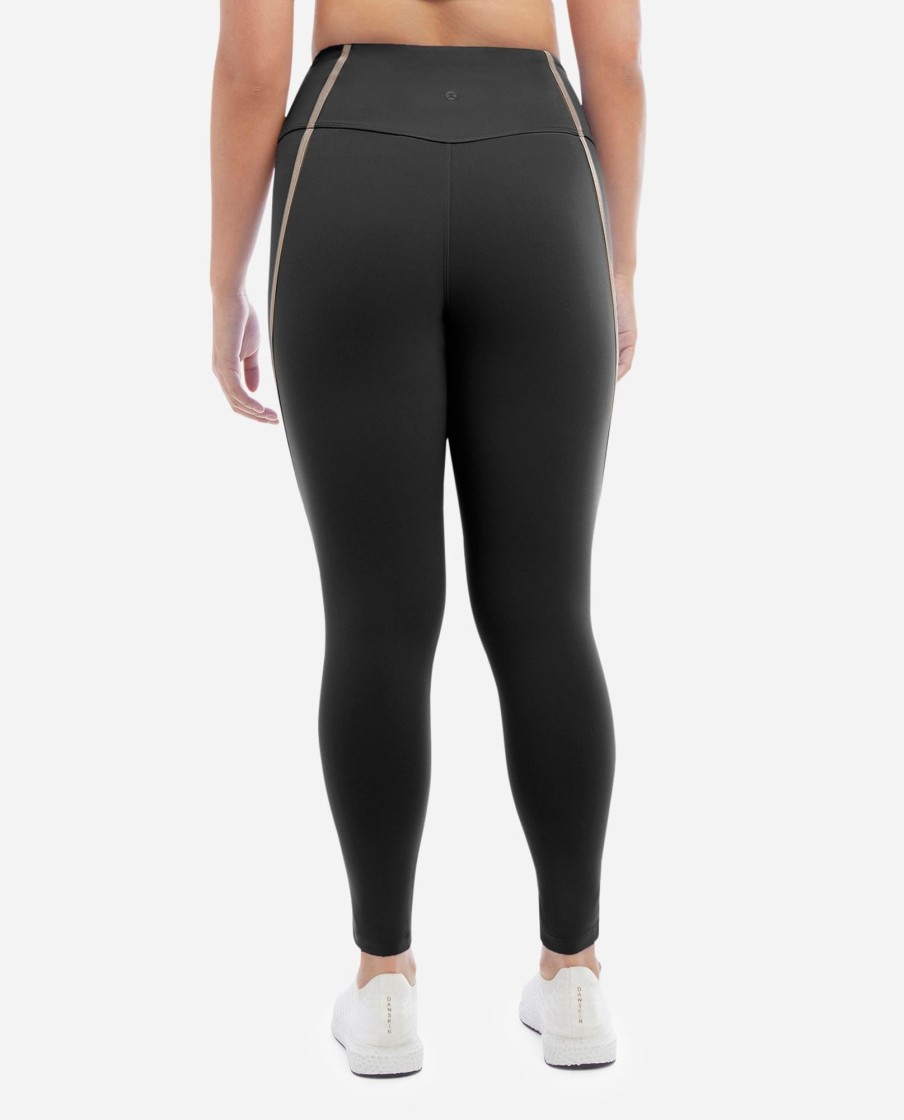 Women DANSKIN Leggings | Corset 7/8 Leggings Supersculpt Waistband