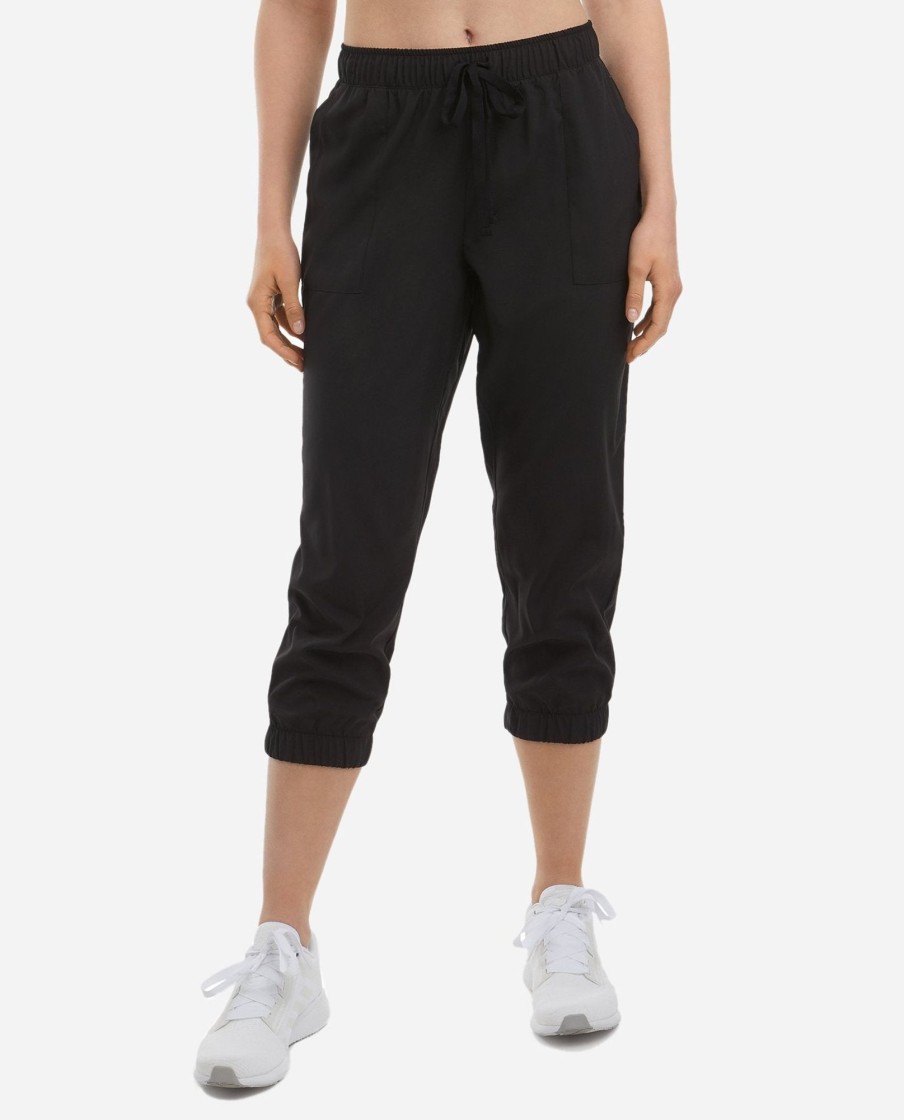 Women DANSKIN Pants | Cropped Woven Jogger