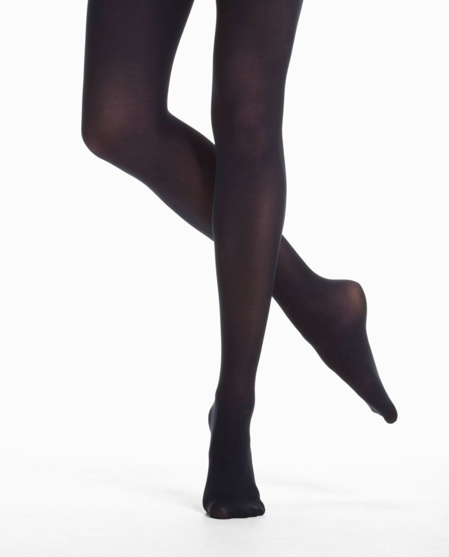 Dance DANSKIN Bottoms | 72 Microfiber Footed Tight Black