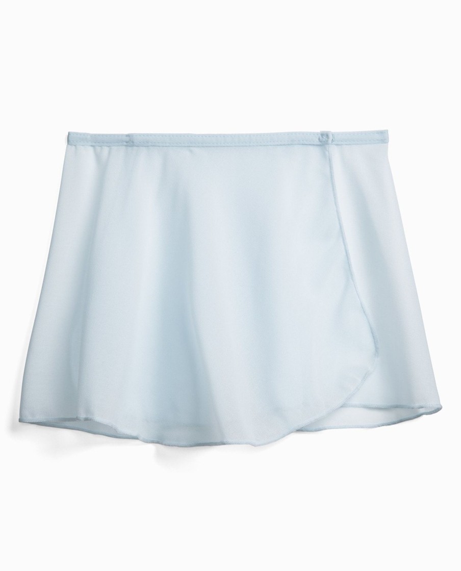 Girls DANSKIN | Girl'S Snap-Front Sheer Wrap Skirt