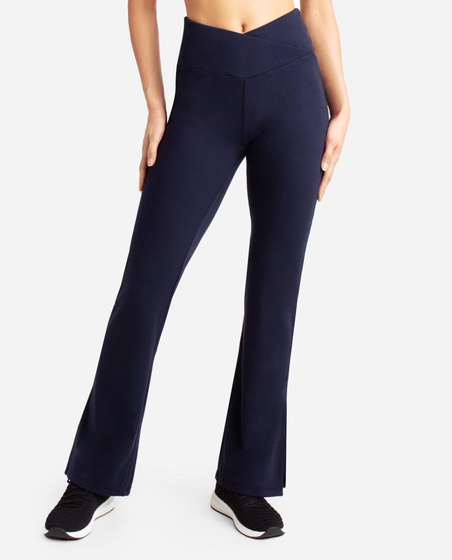 Women DANSKIN Pants | Slit Flare Pant