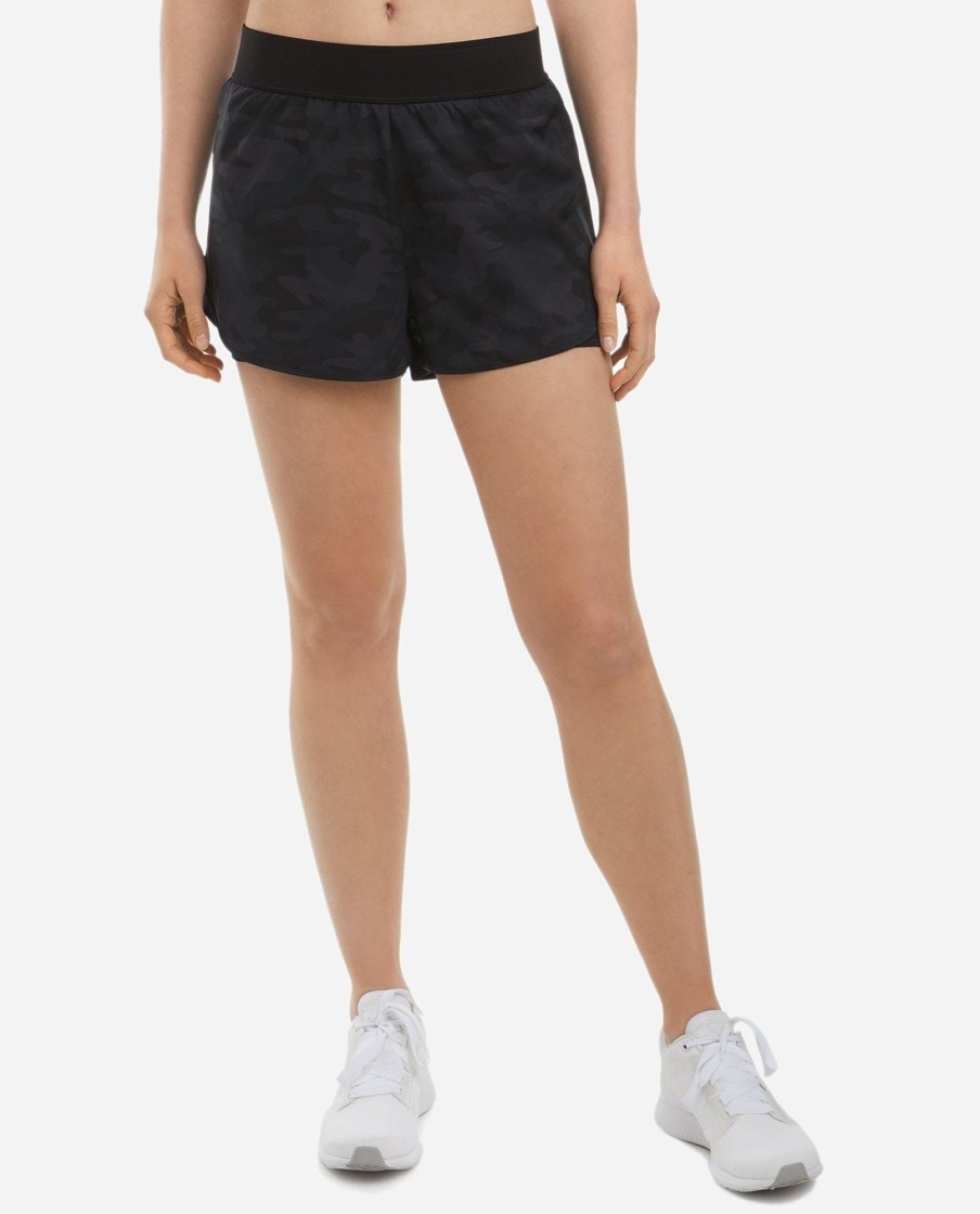 Women DANSKIN Shorts | Layered Running Shorts