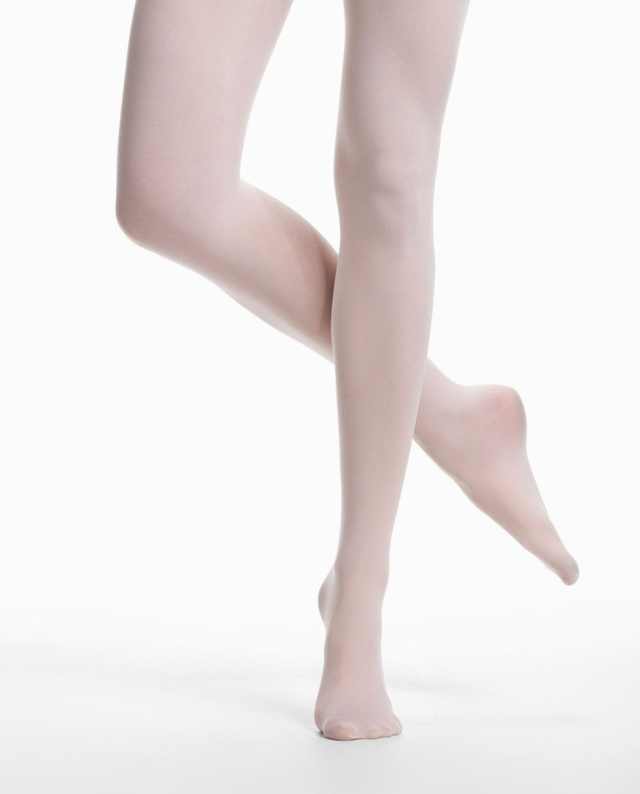 Dance DANSKIN Bottoms | 72 Microfiber Footed Tight Classic Light Toast