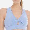 Women DANSKIN Sports Bras | Twisted Crossover Sports Bra