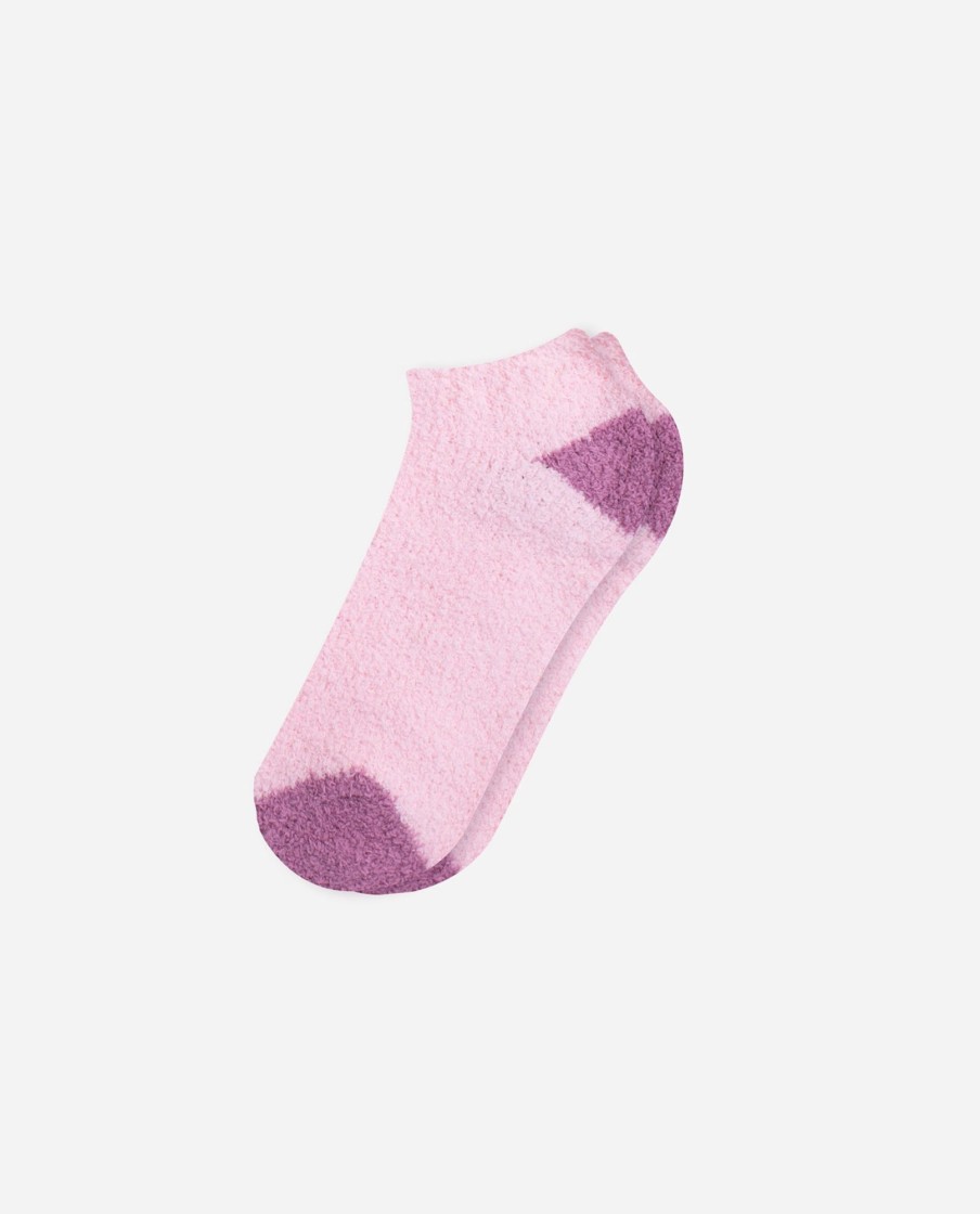 Footwear DANSKIN Socks | 3-Pack Marble Cozy No Shows Pink Marble