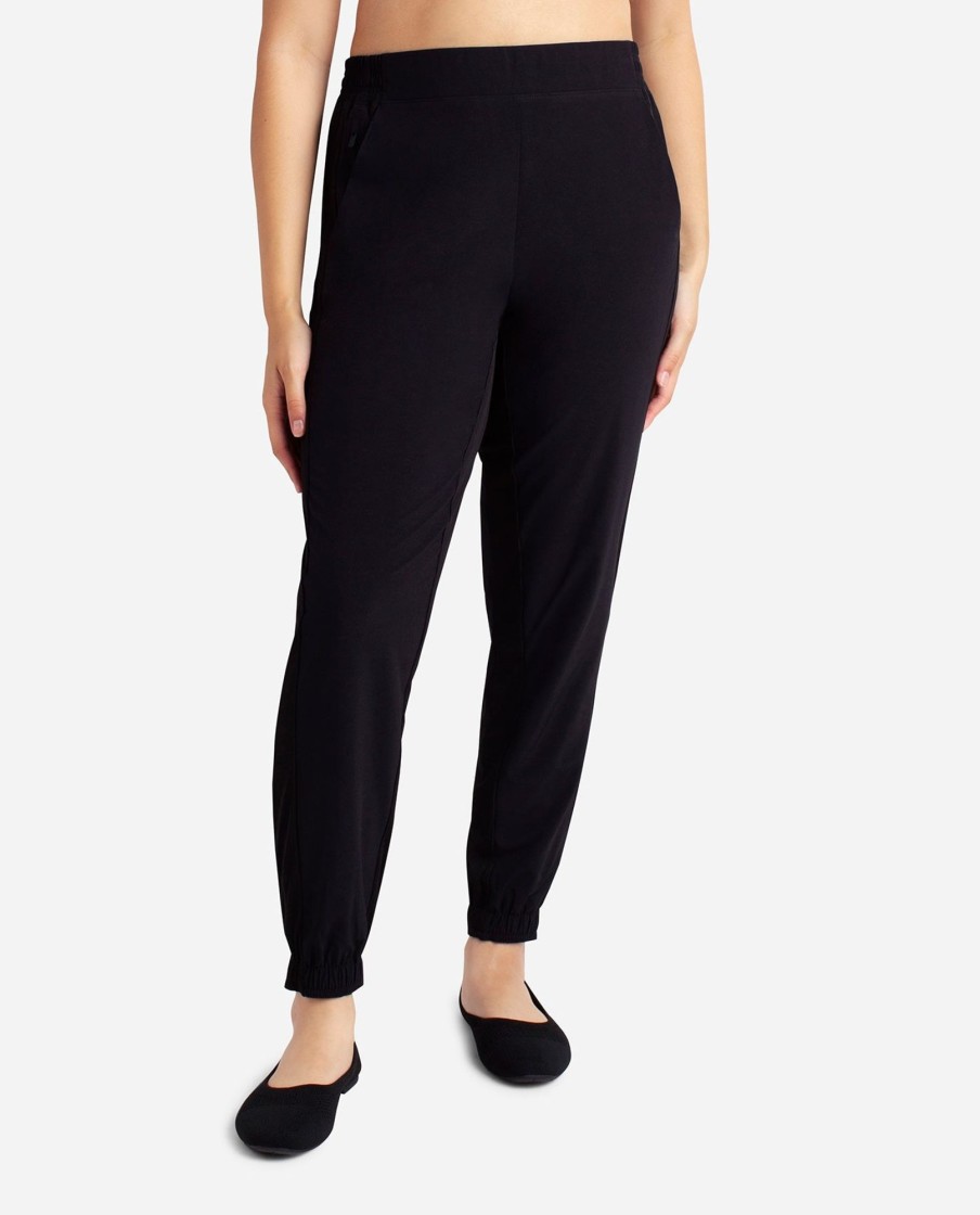 Women DANSKIN Pants | Lined Jogger Black