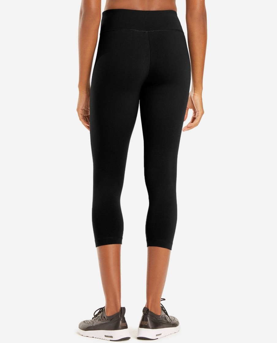 Women DANSKIN Leggings | Signature Yoga Capri Legging Black