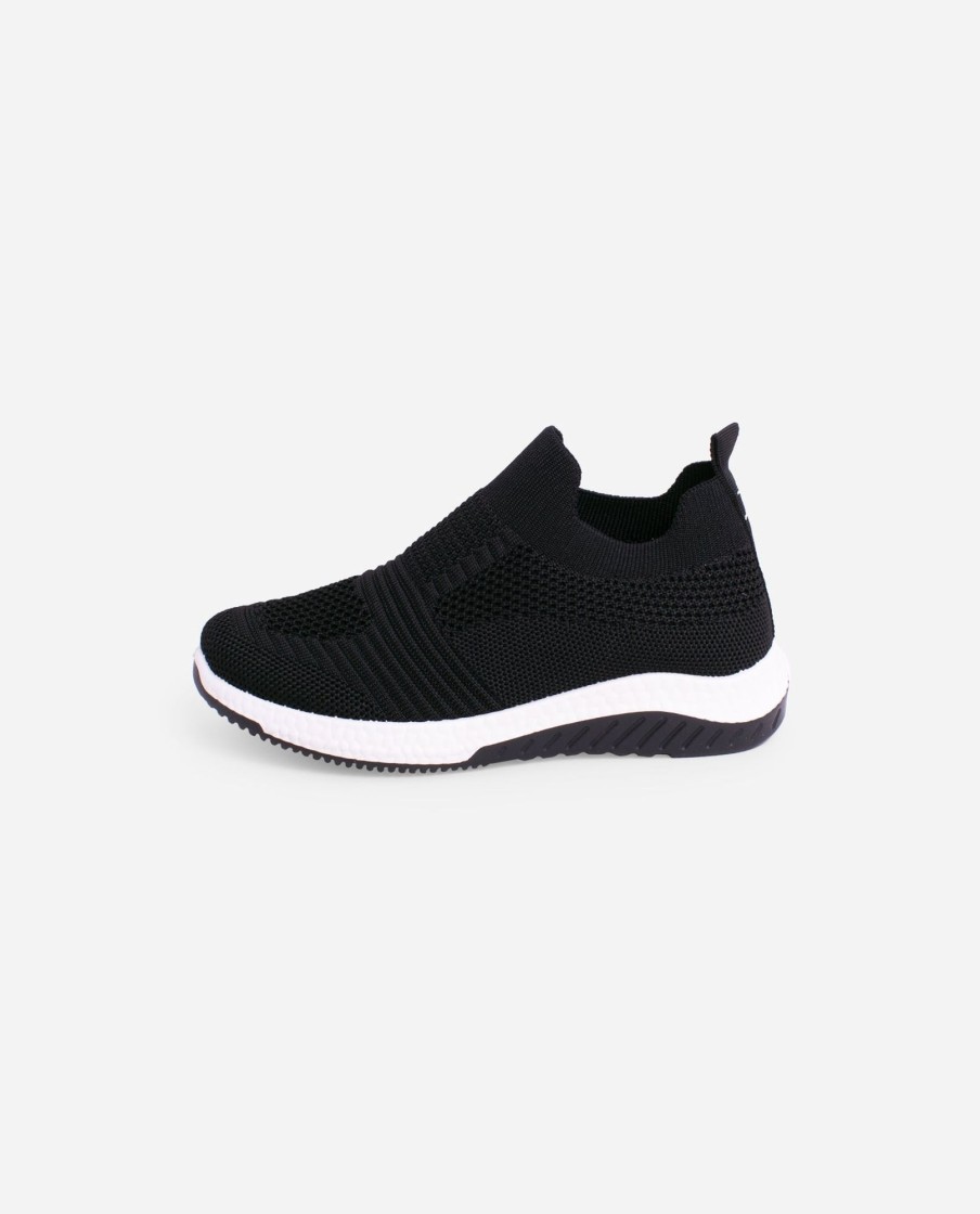 Footwear DANSKIN | Girls Cheerful Slip On Sneaker Black