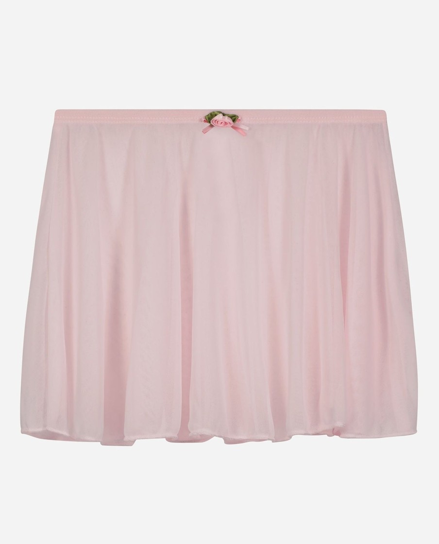 Girls DANSKIN | Girls Basic Rosette Dance Skirt