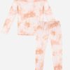 Girls DANSKIN | Girls Peached Layering Set Soft Acid Wash