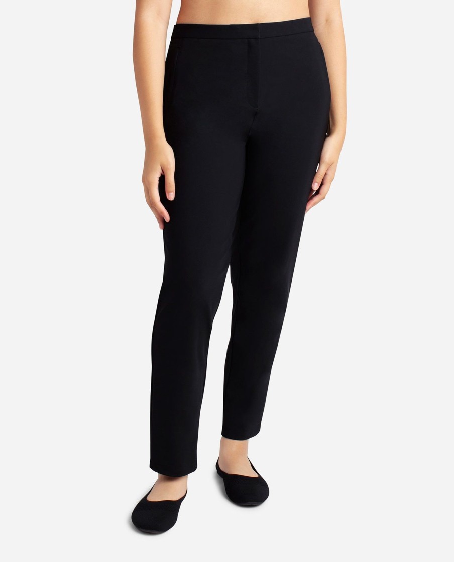 Women DANSKIN | Travel Trouser Black