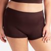 Women DANSKIN | 3-Pack Seamless High Rise Boyshort Underwear Deep Terracotta Multi