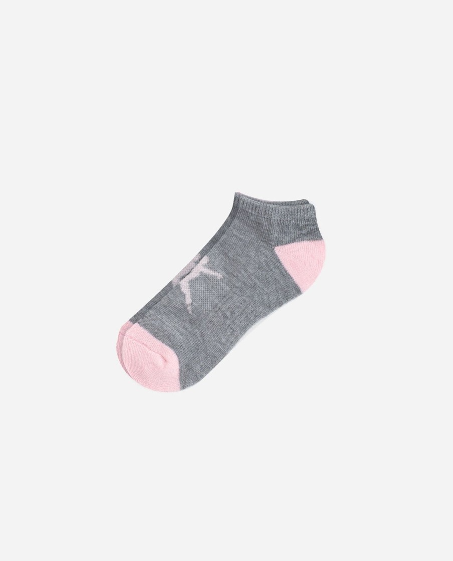 Footwear DANSKIN Socks | Girls 15-Pack Lurex Dancers Half Cushion No Show Socks Pastel Lurex Dancers