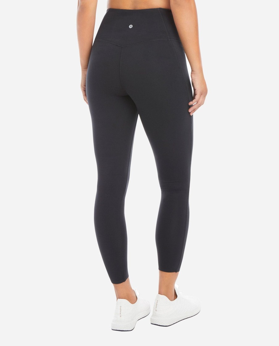 Women DANSKIN Leggings | High Rise 7/8 Bonded Legging With Side Pockets