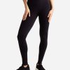 Women DANSKIN Leggings | Convertible Stirrup Legging Black Salt