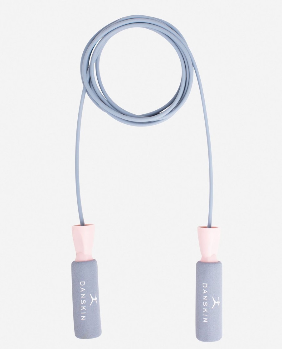 Equipment DANSKIN | Jump Rope With Foam Handle Ashley Blue