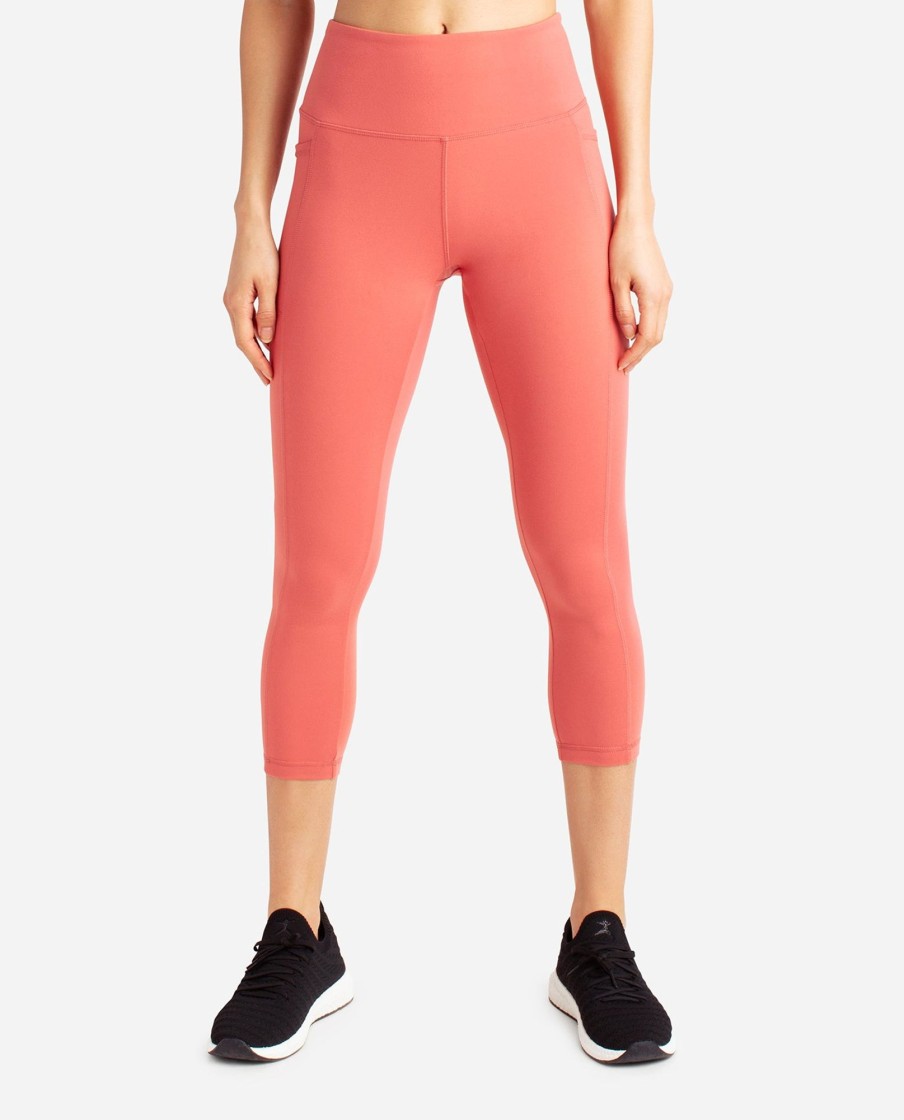 Women DANSKIN Leggings | Reflective Capri Legging