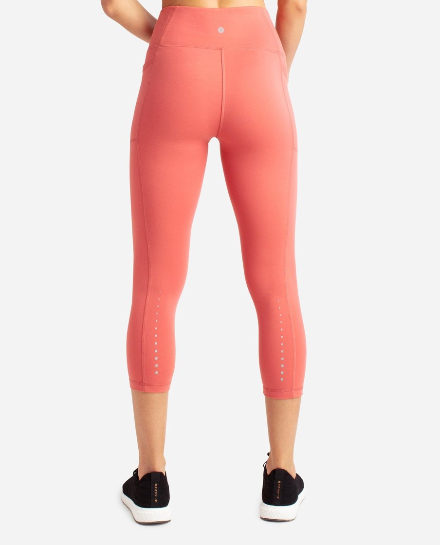 Women DANSKIN Leggings | Reflective Capri Legging