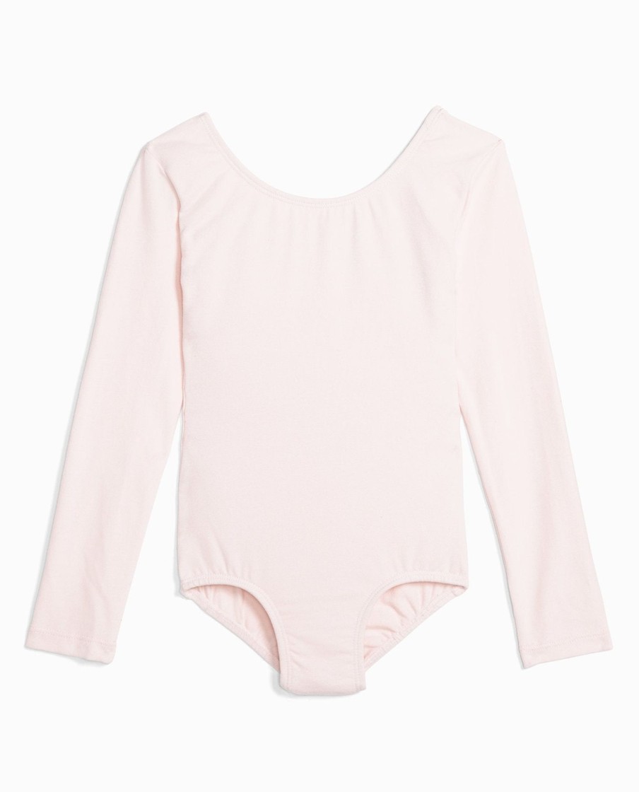 Girls DANSKIN | Girl'S Classic Long Sleeve Leotard