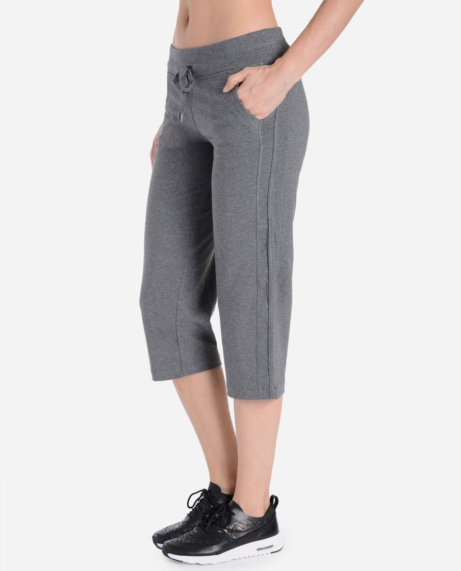 Women DANSKIN | Essentials Drawcord Crop Pant