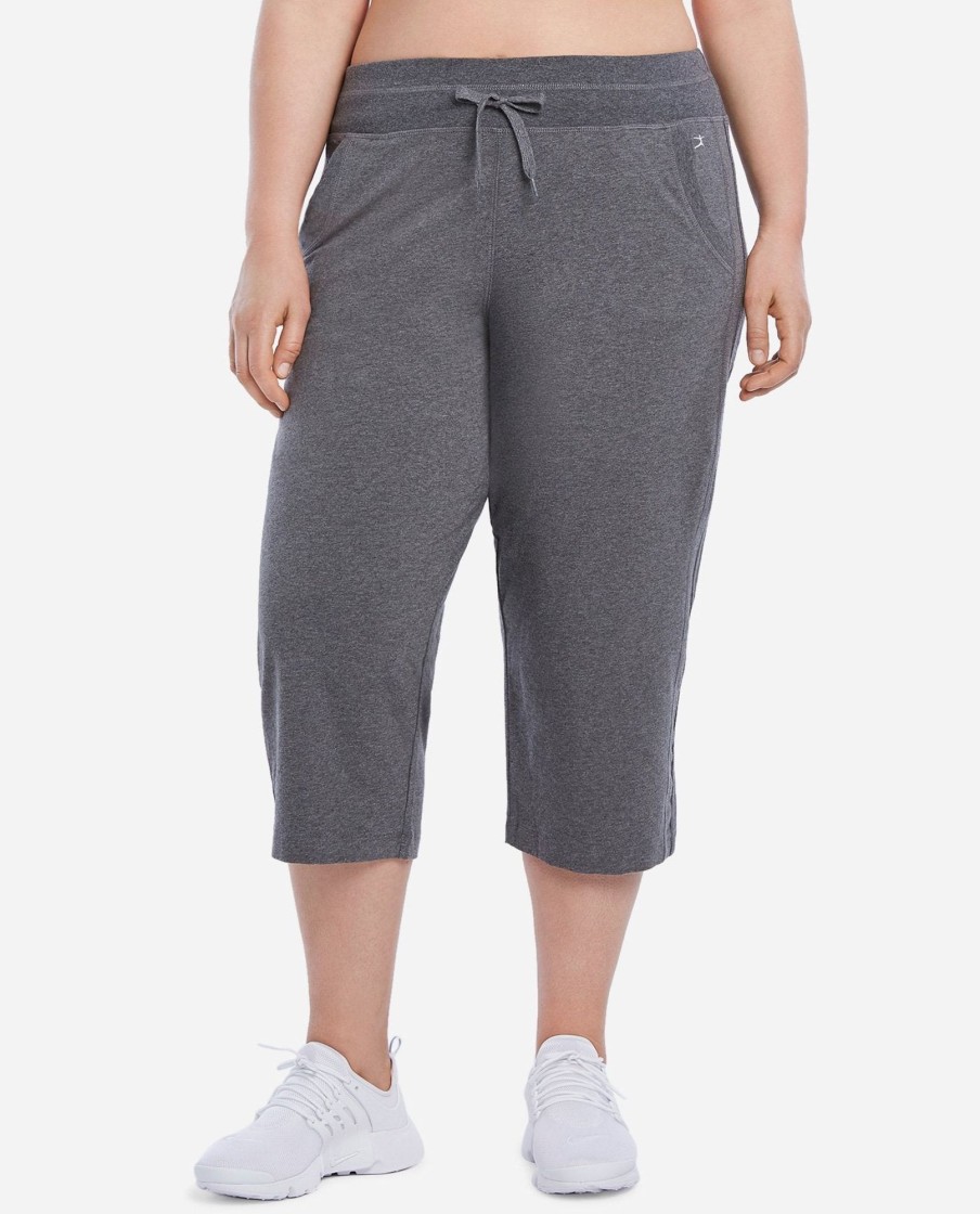 Women DANSKIN | Essentials Drawcord Crop Pant