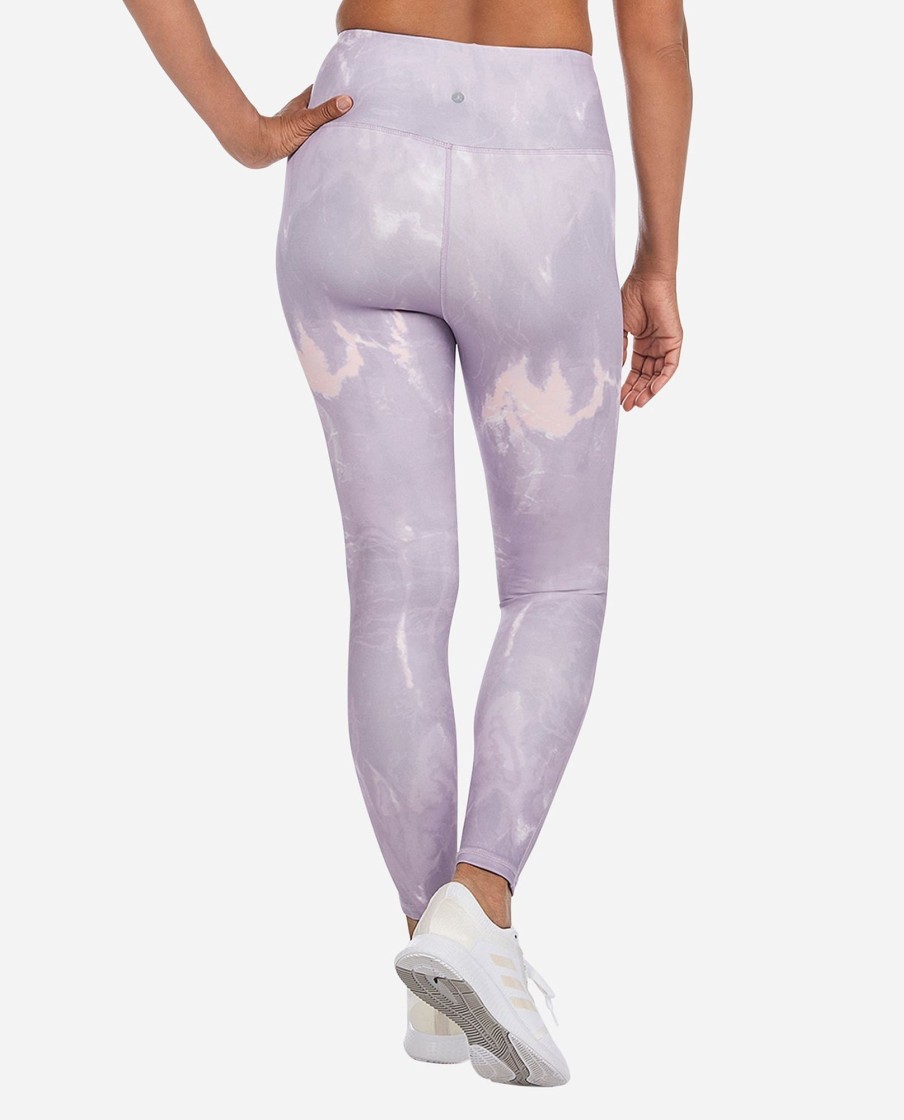 Women DANSKIN Leggings | High Waist Ocean Marble Legging