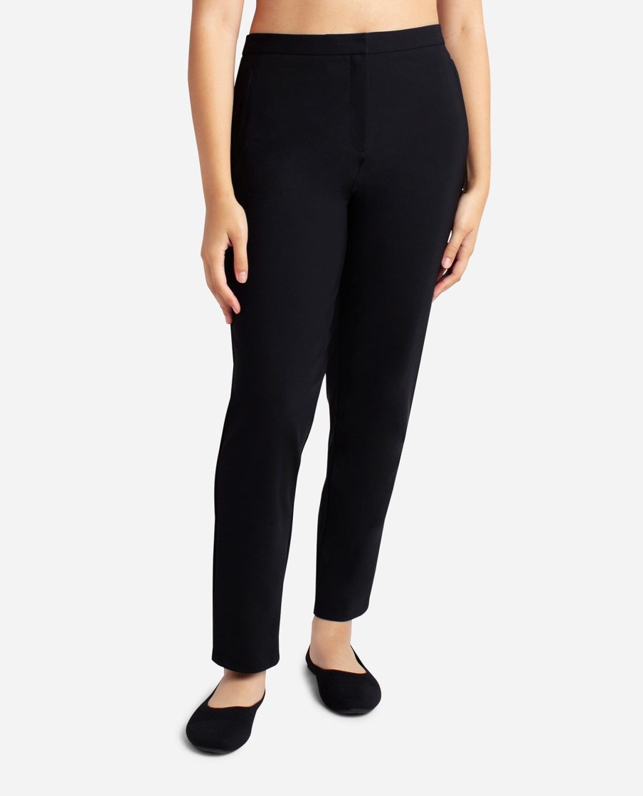 Women DANSKIN Pants | Travel Trouser Black