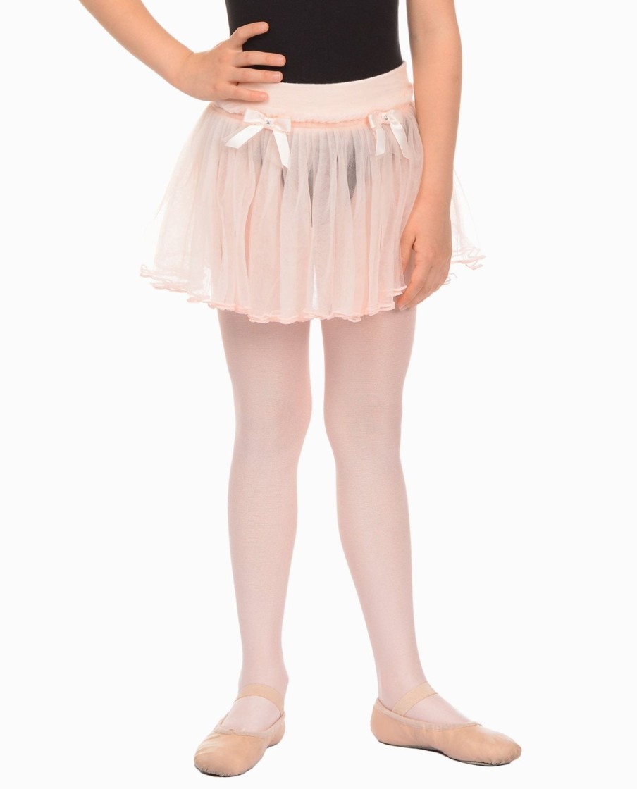 Girls DANSKIN | Girl'S Pull-On Double Layer Tulle Tutu