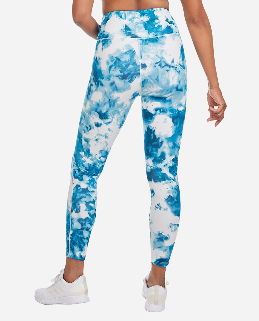 Women DANSKIN Leggings | Ice Dye Printed 7/8 Legging