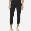 Women DANSKIN Leggings | Mid-Rise Cropped Legging Black Salt