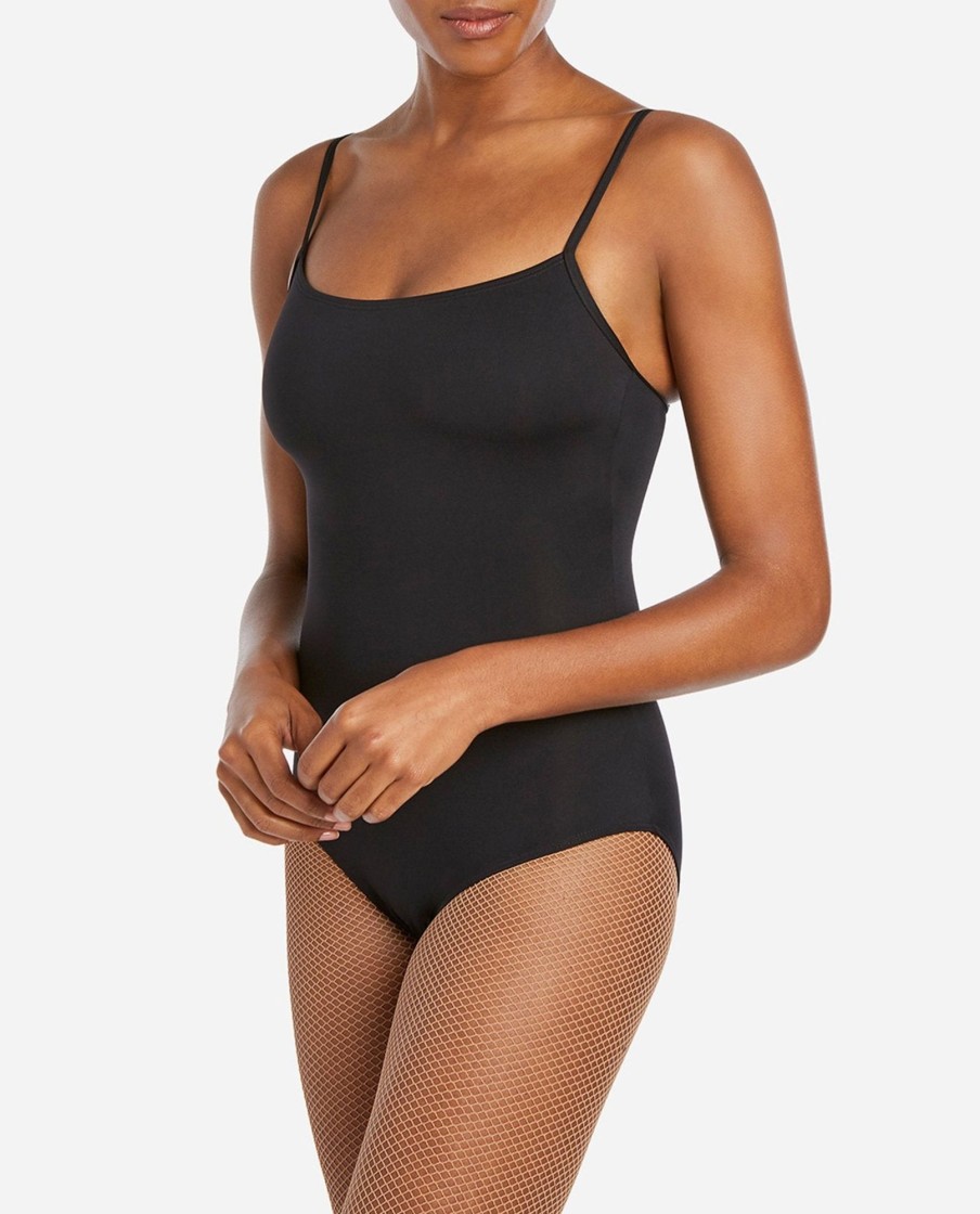 Dance DANSKIN Leotards | Nylon Essential Camisole Leotard Black