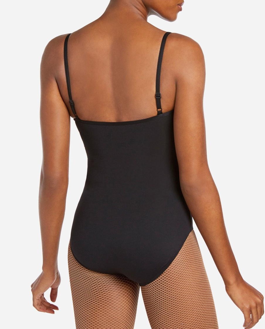 Dance DANSKIN Leotards | Nylon Essential Camisole Leotard Black