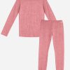 Girls DANSKIN | Girls Ribbed Hacci Layering Set