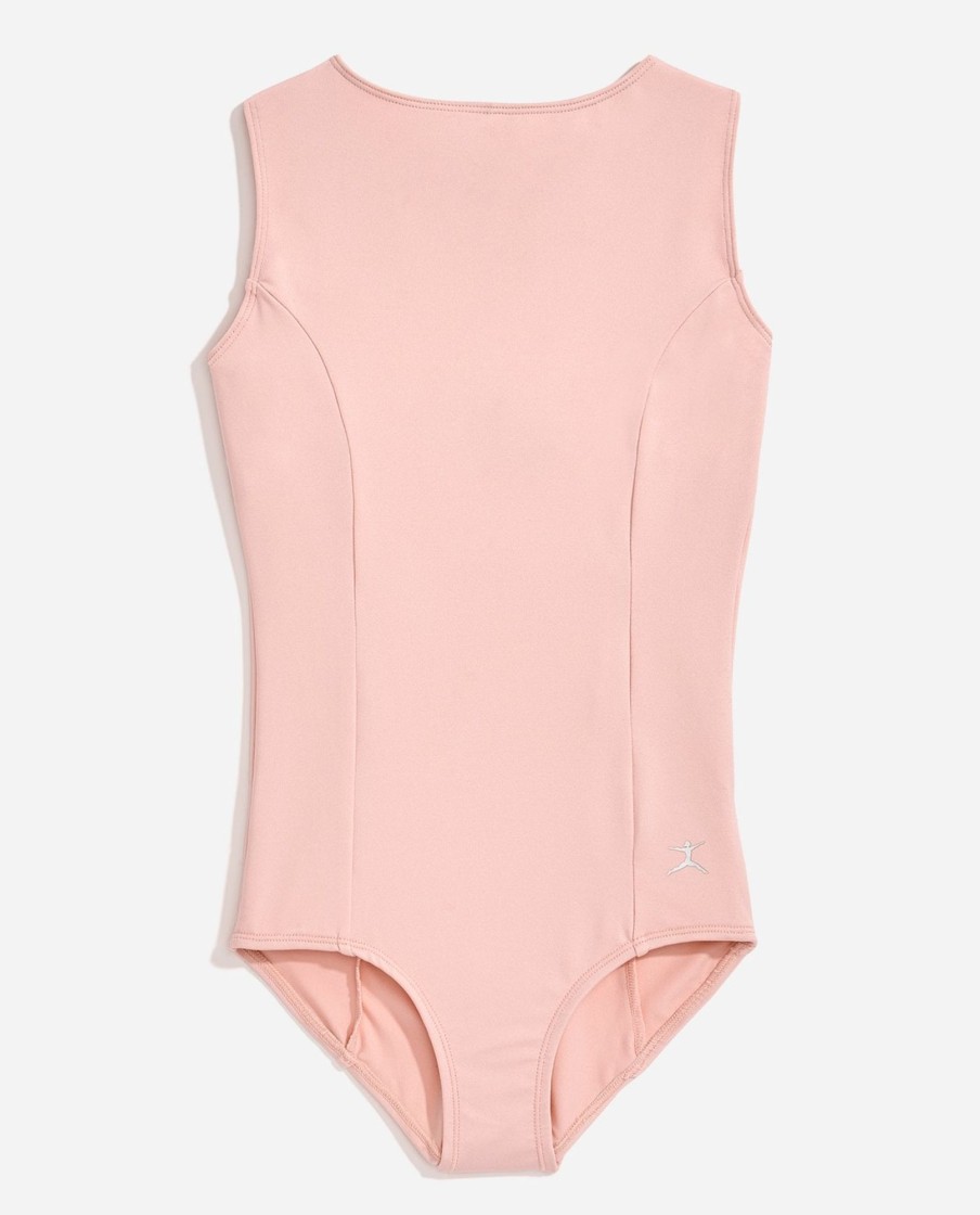 Girls DANSKIN | Girl'S Halter Leotard Petal Pink