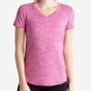 Women DANSKIN Shirts + Tanks | 2-Pack Essential V-Neck Tee