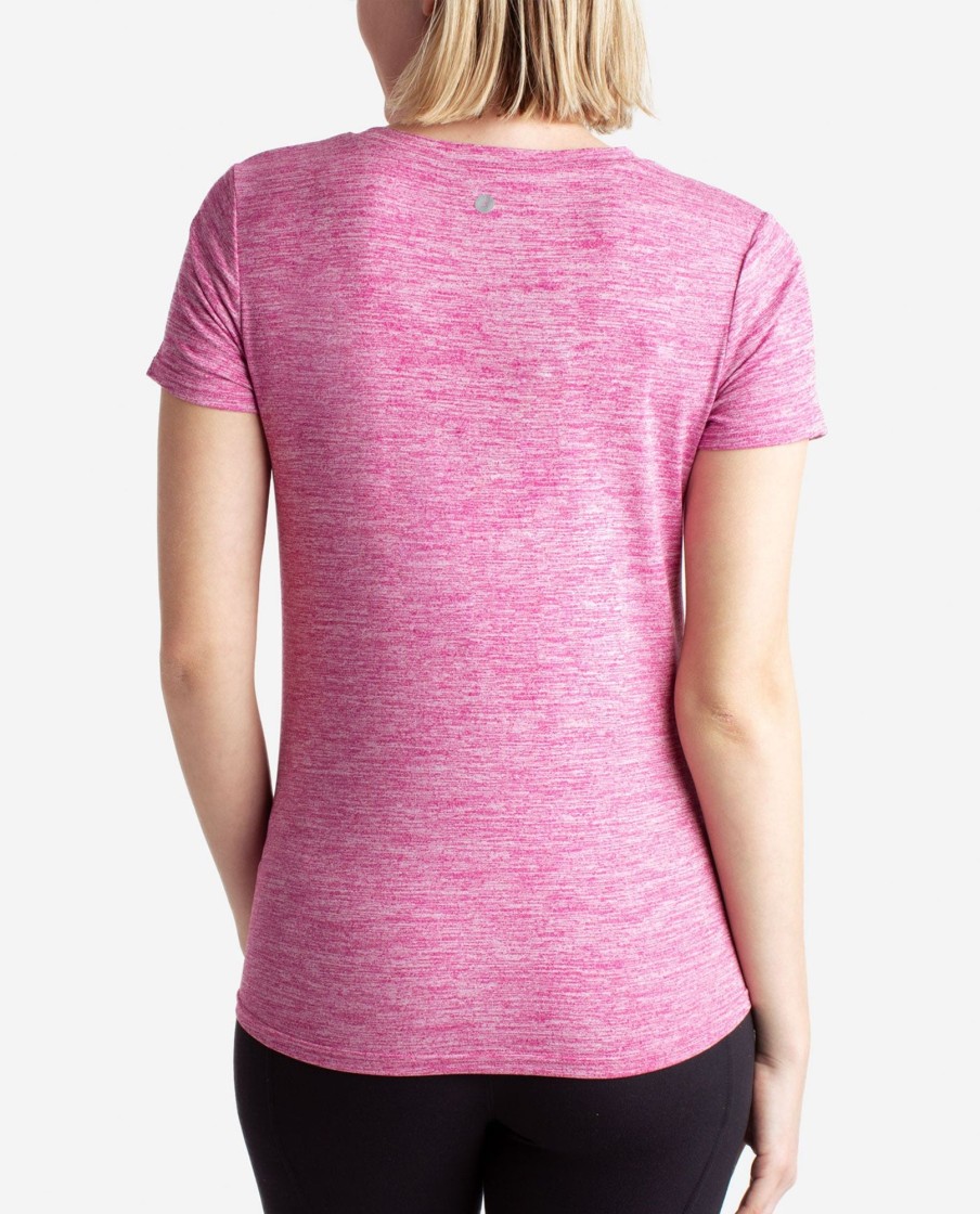 Women DANSKIN Shirts + Tanks | 2-Pack Essential V-Neck Tee