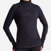 Women DANSKIN Jackets + Pullovers | Winter Tech Half Zip