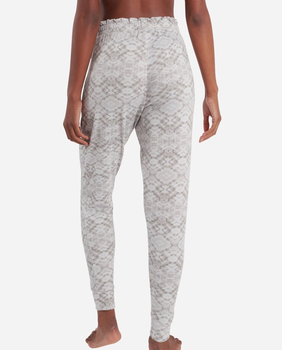 Women DANSKIN | Hacci Jogger Pajama Pant Grey Mirror